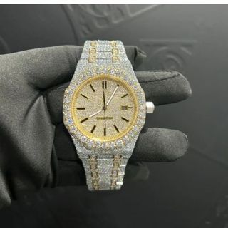 Top Quality Diamond Lab Grown Watch on Factory Price DEF Lab Grown Diamond Iced Out Watch