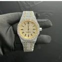 Top Quality Diamond Lab Grown Watch on Factory Price DEF Lab Grown Diamond Iced Out Watch