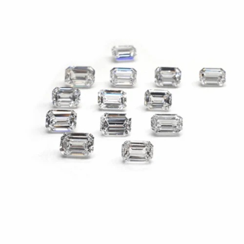 IGI Certified Emerald cut loose Diamonds lab grown VVS VS1 Hpht Diamond lab Grown