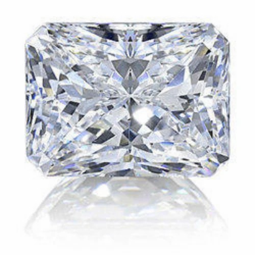 loose diamond 2 Carat Polished Loose Synthetic D Color VVS Purity Radiant Cut Lab Made IGI
