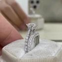 1.50 Carat Round Solitaire LGD Ring, 6-Prong Setting, Platinum