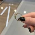 1.40 Ct Total Weight Cluster Lab Grown Diamond Ring, Marquise Cut