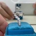 4.80 Carat Statement Solitaire Lab Grown Diamond Ring, Certified
