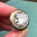 4.80 Carat Statement Solitaire Lab Grown Diamond Ring, Certified