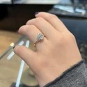 Cushion Cut Three Stone Engagement Ring, 2.50 Ct Total Weight