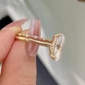 Marquise Cut Three Stone Engagement Ring, 1.80 Ct Total Weight