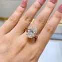 Marquise Cut Three Stone Engagement Ring, 1.80 Ct Total Weight