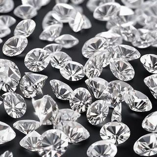 White Certified Round Cut loose lab grown cvd VVS VS1 Hpht Diamond lab Grown 5 TO 7 CTS