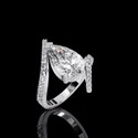 1.00 Carat DEF, VVS Lab Grown Diamond Ring in 14K Yellow Gold