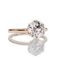1 Carat White Lab Grown Cvd Diamonds Oval Shape E VS1 IGI Certified