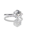 1 Carat White Lab Grown Cvd Diamonds Oval Shape E VS1 IGI Certified