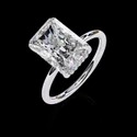2.50 Ct Lab Grown Diamond Solitar Ring
