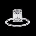 2.80ct White Lab Grown Cvd Diamonds Cushion Shape E VS1 IGI Certified