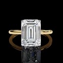 2.80ct White Lab Grown Cvd Diamonds Cushion Shape E VS1 IGI Certified