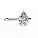 1.20ct Lab Grown Diamond Ring with 18K White Gold