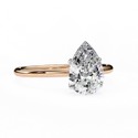 1.20ct Lab Grown Diamond Ring with 18K White Gold