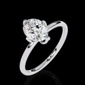 1 Carat White Lab Grown Cvd Diamonds Oval Shape E VS1 IGI Certified
