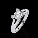 1 Carat White Lab Grown Cvd Diamonds Round Shape E VS1 IGI Certified