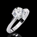 Lab Grown Diamond Jewelry 1.40ct Round E VS1 CVD Lab Grown Diamonds