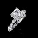 White Lab Grown Cvd Diamonds Radiant Shape E VS1 IGI Certified
