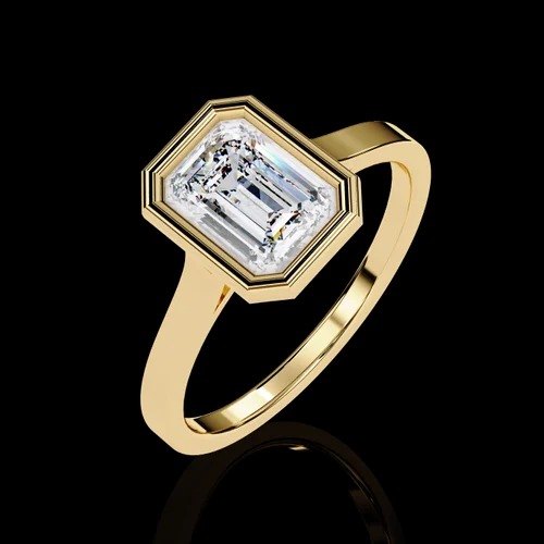 Igi 1.30 CARAT EACH LAB GROWN DIAMONDS Ring Symmetry Excellent