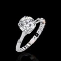 White Lab Grown Cvd Diamonds Round Shape E VS1 IGI Certified