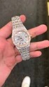 Top Quality Custom Watch for Men Iced out Lab Grown Watch Diamond Studded Hip Hop Diamond Jewelry