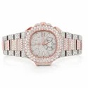Hip Hop Customized Iced out Lab Grown Diamond Watch for Men VVS Diamond Watch Gift