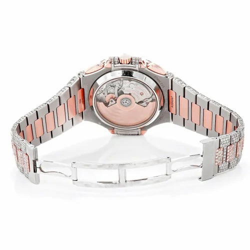 Best Quality Fully Customized Iced Out Diamond Lab Grown Watch for Men Hip Hop Diamond Jewelry