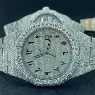 Top Quality Diamond Lab Grown Watch on Factory Price DEF Lab Grown Diamond Iced Out Watch