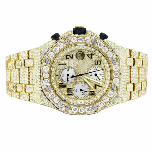 Best Quality Iced Out Lab Grown Watch for Men VVS Diamonds Best Fashion Jewelry Gift
