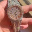 High Quality Iced Out Lab Grown Watch for Men VVS Diamonds Best Fashion Jewelry Gift