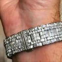 Good Quality Customized Iced Out Lab Grown Watch Stainless Steel Best Quality Diamond Watch