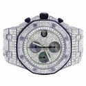 Good Quality Hip Hop Customized Iced out Lab Grown Diamond Watch for Men VVS Diamond Watch