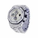 Good Quality Hip Hop Customized Iced out Lab Grown Diamond Watch for Men VVS Diamond Watch