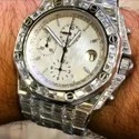 Good Quality Customized Iced Out Lab Grown Watch Stainless Steel Best Quality Diamond Watch