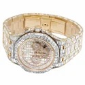 Good Quality Hip Hop Customized Iced out Lab Grown Diamond Watch for Men VVS Diamond Watch
