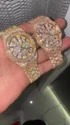 Good Quality Hip Hop Customized Iced out Lab Grown Diamond Watch for Men VVS Diamond Watch Gift