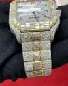 Best Quality Fully Customized Iced Out Diamond Lab Grown Watch for Men Hip Hop Diamond Jewelry