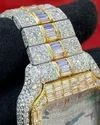 Best Quality Fully Customized Iced Out Diamond Lab Grown Watch for Men Hip Hop Diamond Jewelry