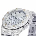 High Quality Custom Watch for Men Iced out Lab Grown Diamond Studded Watch Hip Hop Diamond