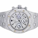High Quality Custom Watch for Men Iced out Lab Grown Diamond Studded Watch Hip Hop Diamond