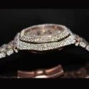 High Quality DEF Lab Grown Diamond Watch Colorless Diamond Hip Hop Style Diamond Watch