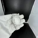 High Quality DEF Lab Grown Diamond Watch Colorless Diamond Hip Hop Style Diamond Watch