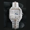 High Quality Customized Iced Out Lab Grown Watch Stainless Steel Best Quality Diamond Watch