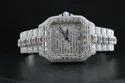 High Quality Customized Iced Out Lab Grown Watch Stainless Steel Best Quality Diamond Watch