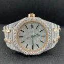 High Quality DEF Lab Grown Diamond Watch Colorless Diamond Hip Hop Style Diamond Watch