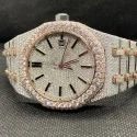 High Quality DEF Lab Grown Diamond Watch Colorless Diamond Hip Hop Style Diamond Watch