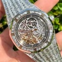 High Quality DEF Lab Grown Diamond Watch Colorless Diamond Hip Hop Style Diamond Watch