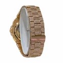 High Quality Fully Customized Iced Out Diamond Lab Grown Watch for Men Hip Hop Diamond Jewelry